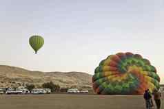 热空气气球盈方谷王卢克索埃及