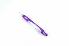 紫罗兰色的圆珠笔笔