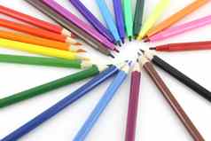 颜色铅笔记号笔