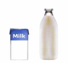 瓶牛奶纸箱牛奶