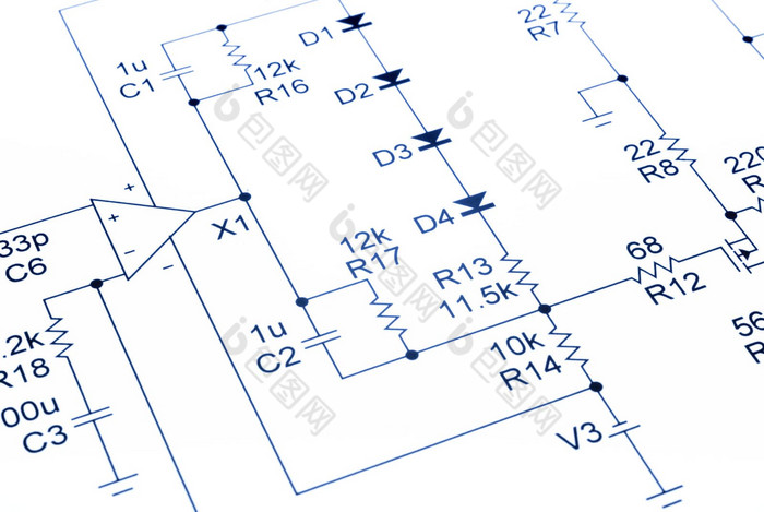 电子电路图音频
