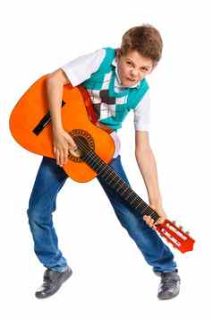 男孩经典西班牙语吉他