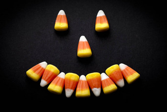 糖果玉米微笑脸