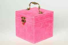 粉红色的礼物盒子