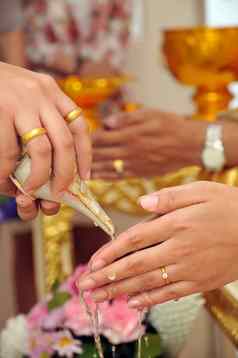 泰国婚礼风格仪式
