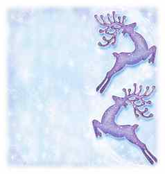 圣诞节假期卡节日背景驯鹿装饰