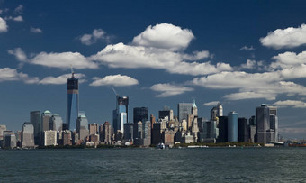 纽约城市市中心自由塔
