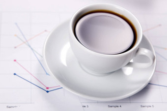 杯强大的咖啡业务图