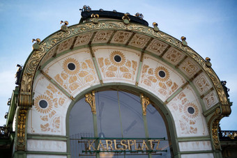 8瓦格纳展馆karlsplatz