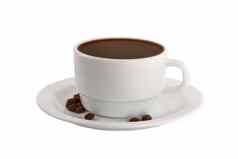 杯咖啡咖啡豆子板