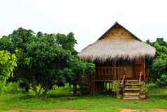 泰国风格木小屋