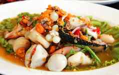 泰国海鲜沙拉泰国餐厅