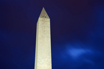 华盛顿纪念碑日落