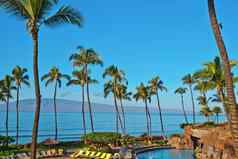 酒店海滩毛伊岛夏威夷