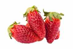 草莓新鲜的红色的草莓背景