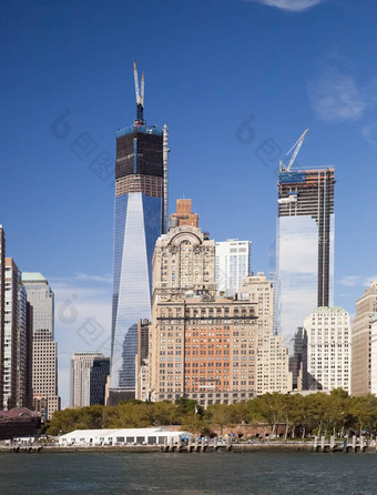 纽约城市市中心自由塔