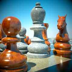 国际象棋战斗失败