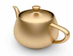 黄金茶壶