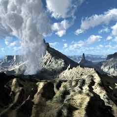 火山火山喷发