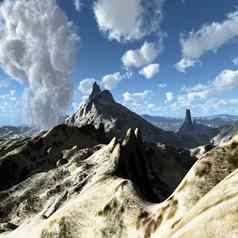 火山火山喷发