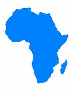 地图非洲