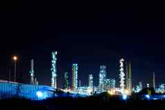 石油炼油厂植物权力发电机chalburi泰国