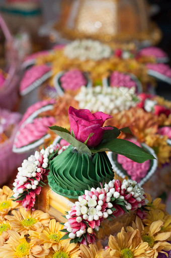 玫瑰蜡烛泰国婚礼仪式
