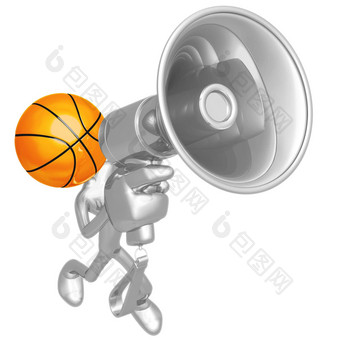 篮球扩音器