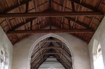 教堂屋顶桁架