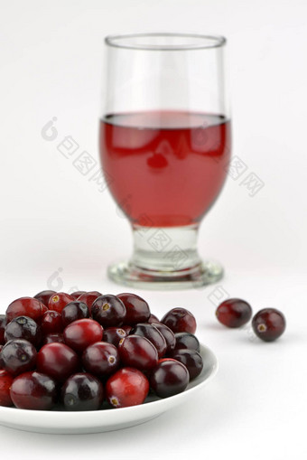 新鲜的小红<strong>莓</strong>汁