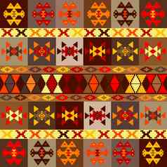 etnic图案背景地毯人饰品