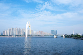 guanghzou城市珠江河