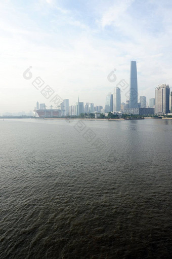 guanghzou城市场景珍珠河