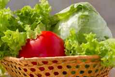 维生素集蔬菜绿色卷心菜