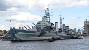 英国皇家海军<strong>舰艇</strong>贝尔法斯特伦敦