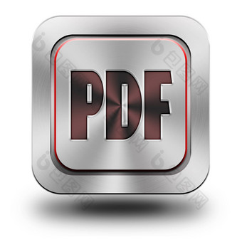 PDF铝光滑的图标