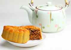 中国人茶壶月饼
