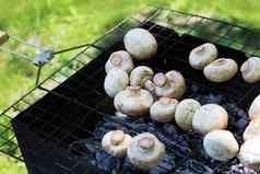 蘑菇烧烤