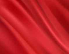 红色的丝绸背景
