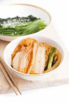 泡菜朝鲜文食物