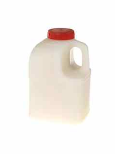 瓶一半脂肪牛奶