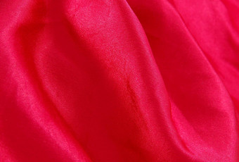朱红色红色的缎丝绸