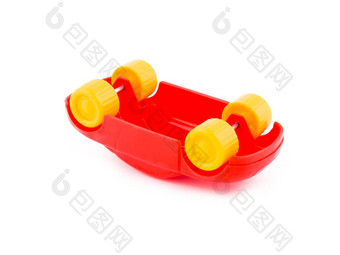 红色的玩具<strong>车</strong>