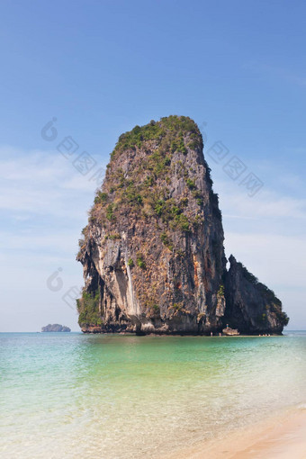 美丽的岩石安达曼海泰国