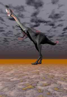恐龙gigantoraptor