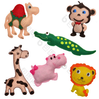 感觉玩具Safari动物