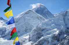 峰会山珠穆朗玛峰Chomolungma最高山世界