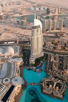 现代酒店地址市中心迪拜塔迪拜视图注意迪拜塔哈利法塔曼联阿拉伯阿联酋航空公司
