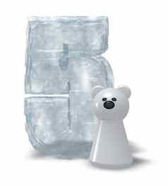 冰数量极地熊