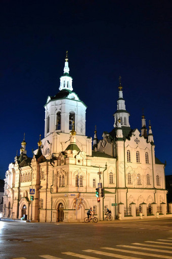 斯帕斯基教堂秋明俄罗斯